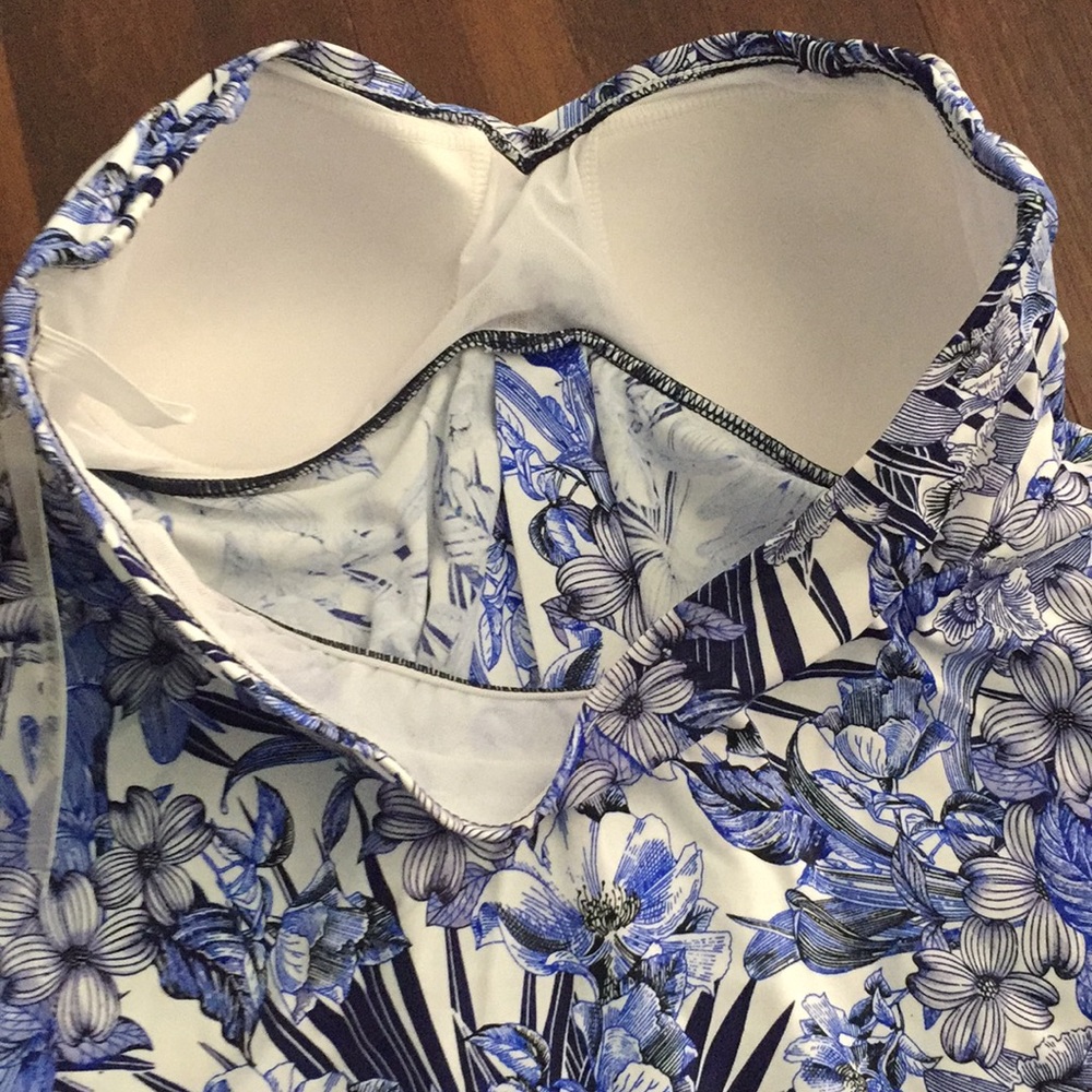 Penbrooke Fly Away Tankini Top NWT - Picture 3 of 7